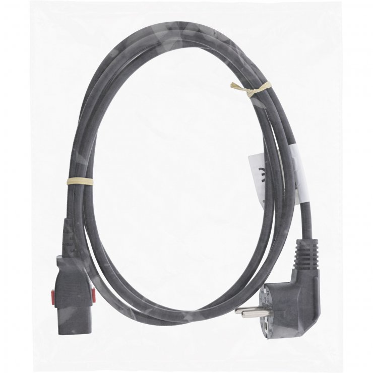 Imagine Cablu de alimentare Schuko la C13 lockable 5m, InLine IL16955L